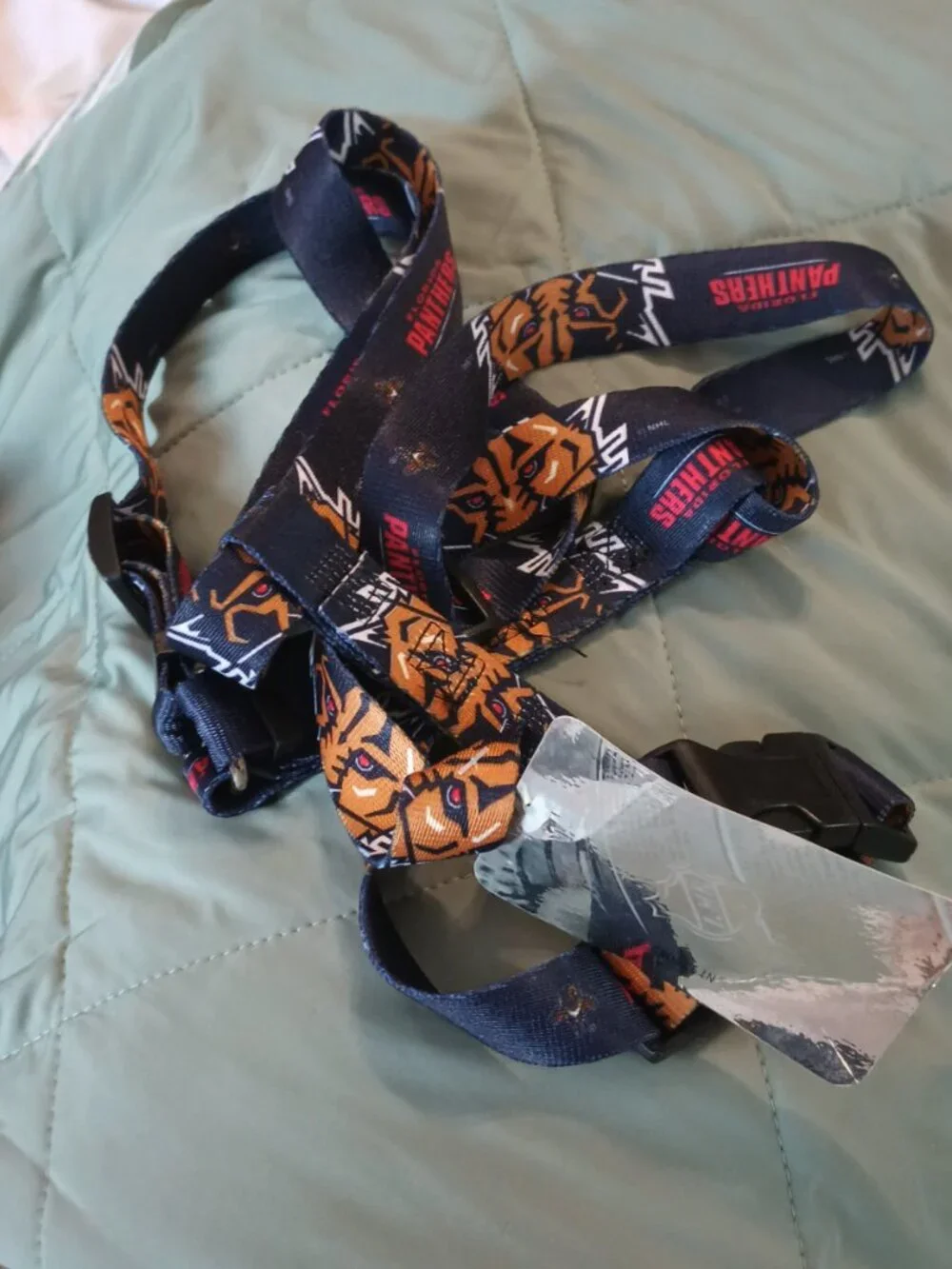 NEW Florida Panthers NHL Adjustable Dog Harness Large